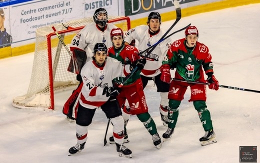Photo hockey Ligue Magnus - Ligue Magnus  : 32ème journée : Cergy-Pontoise vs Chamonix  - Les Pionniers rechutent à Cergy