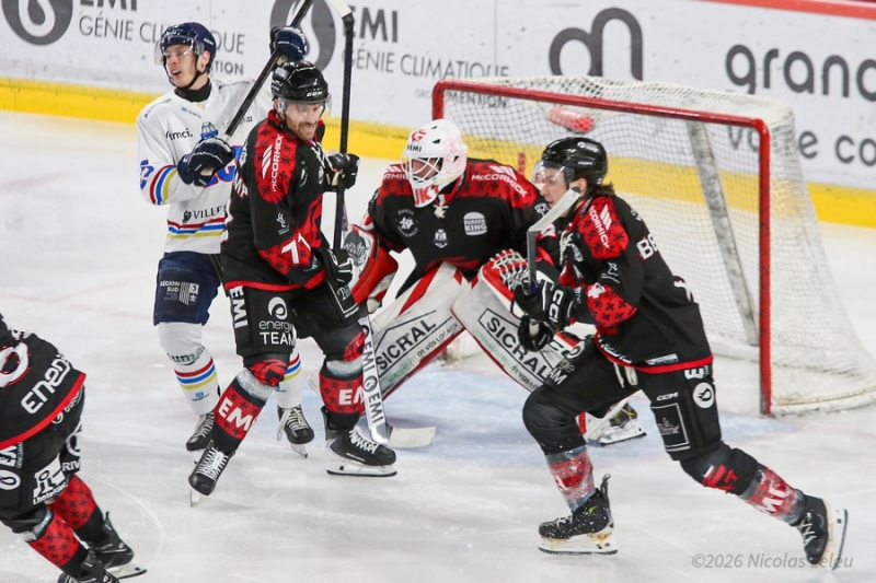 Photo hockey Ligue Magnus - Ligue Magnus  : 33ème journée : Amiens  vs Nice - Victoire en prolongation de Nice à Amiens