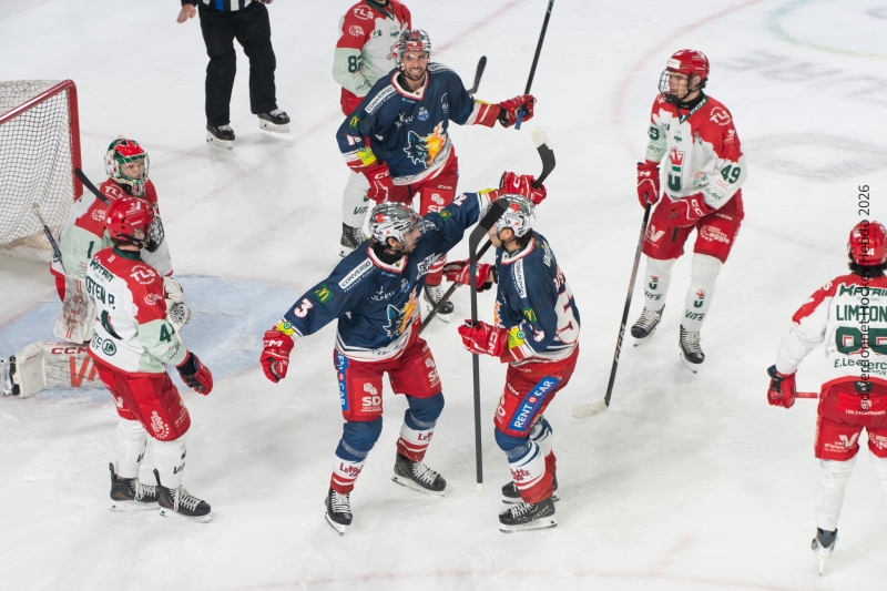 Photo hockey Ligue Magnus - Ligue Magnus  : 33ème journée : Grenoble  vs Cergy-Pontoise - Grenoble ne laisse rien à son adversaire !