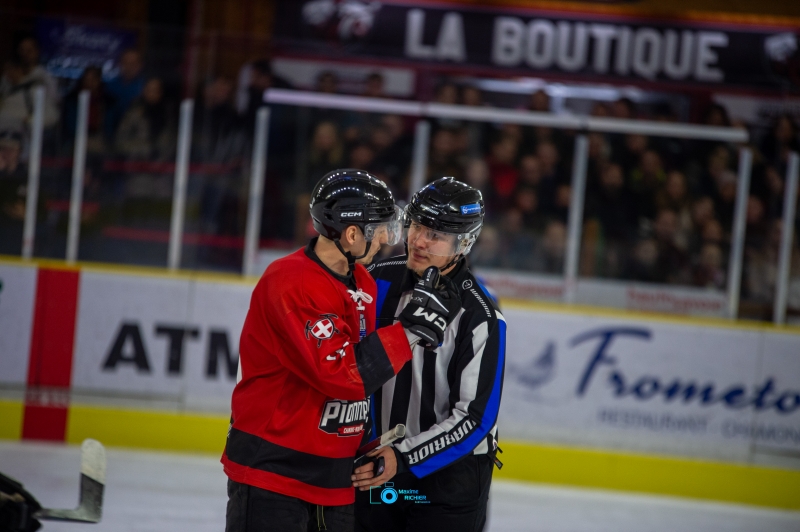 Photo hockey Ligue Magnus - Ligue Magnus  : 35ème journée : Chamonix  vs Amiens  - Chamonix s