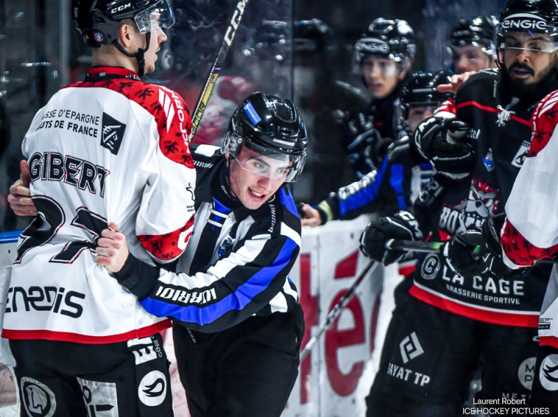 Photo hockey Ligue Magnus - Ligue Magnus  : 37ème journée : Bordeaux vs Amiens  - Les Boxers maîtrisent Amiens !