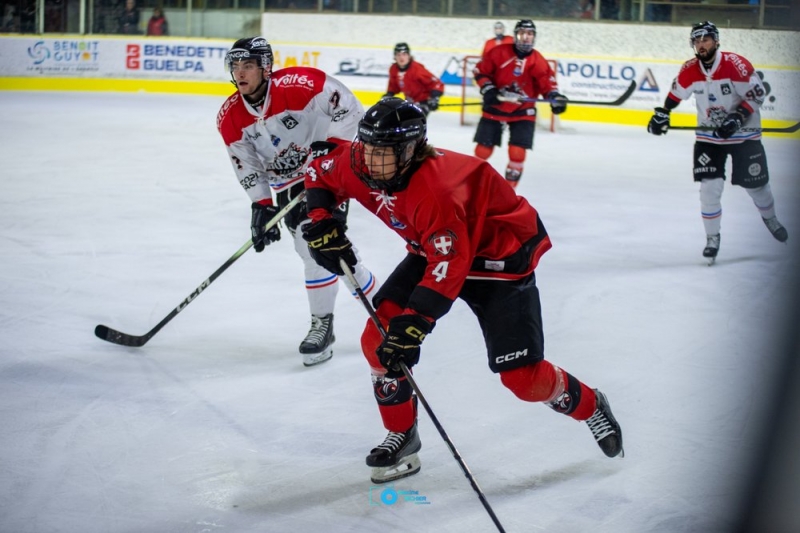 Photo hockey Ligue Magnus - Ligue Magnus  : 39ème journée : Chamonix  vs Bordeaux - Les pionniers s