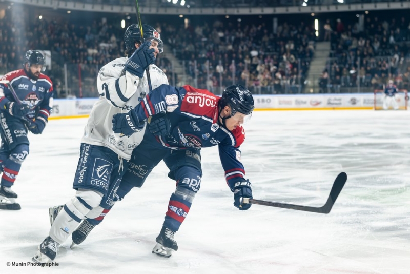 Photo hockey Ligue Magnus - Ligue Magnus  : 39ème journée : Angers  vs Gap  - Victoire d