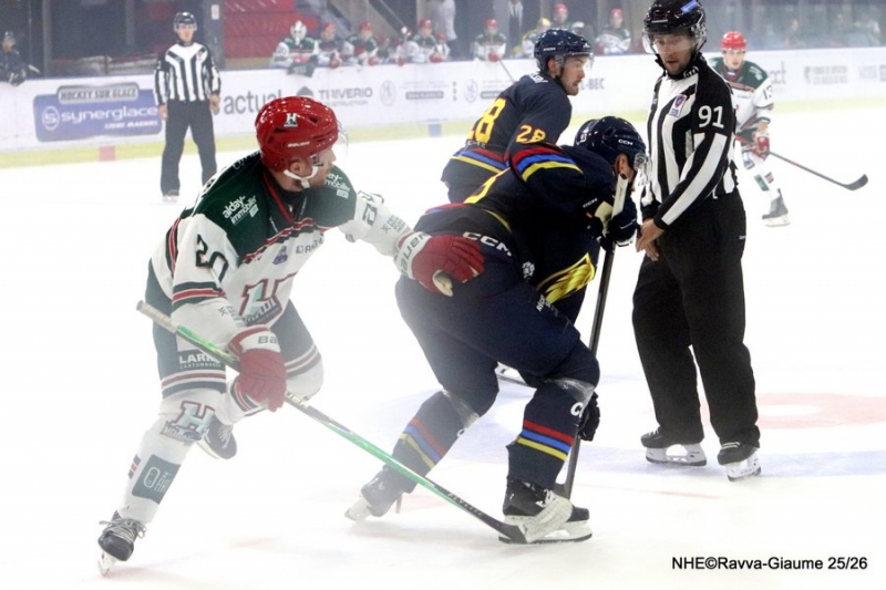 Photo hockey Ligue Magnus - Ligue Magnus  : 3ème journée : Nice vs Anglet - Défaite surprenante des Aigles