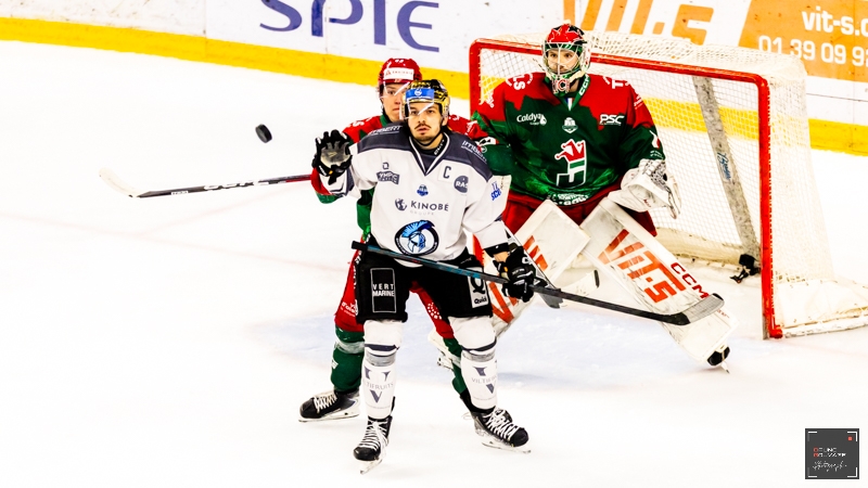Photo hockey Ligue Magnus - Ligue Magnus  : 40ème journée : Cergy-Pontoise vs Marseille - Les Jokers continuent à se battre