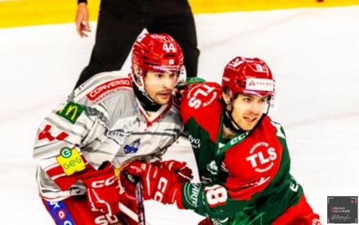 Photo hockey Ligue Magnus - Ligue Magnus  : 43ème journée : Cergy-Pontoise vs Grenoble  - Grenoble valide sa deuxième place à Cergy