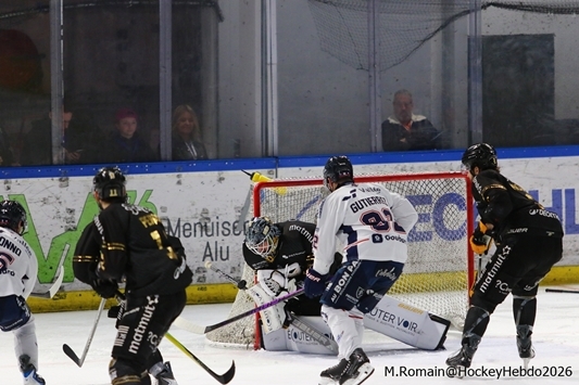 Photo hockey Ligue Magnus - Ligue Magnus  : 43ème journée : Rouen vs Angers  - Angers s’impose dans un match sans intensité