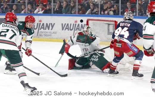 Photo hockey Ligue Magnus - Ligue Magnus  : 5ème journée : Grenoble  vs Anglet - Tout dans le second tiers !