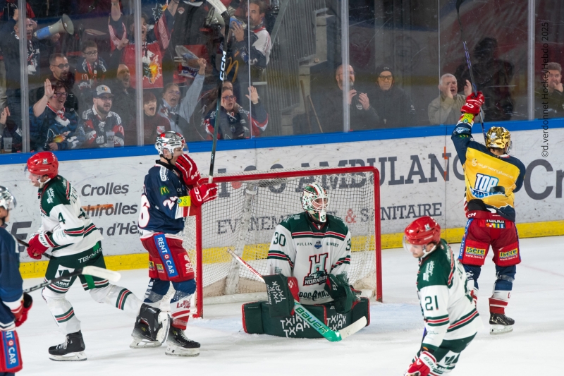 Photo hockey Ligue Magnus - Ligue Magnus  : 5ème journée : Grenoble  vs Anglet - Tout dans le second tiers !