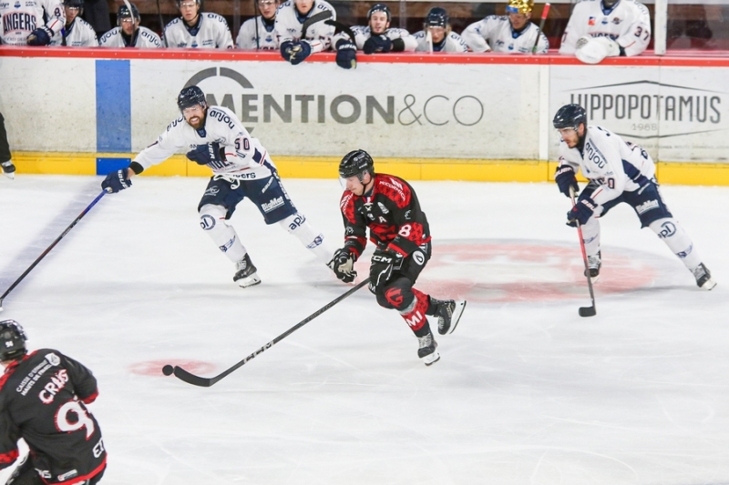 Photo hockey Ligue Magnus - Ligue Magnus  : 6ème journée : Amiens  vs Angers  - Angers s