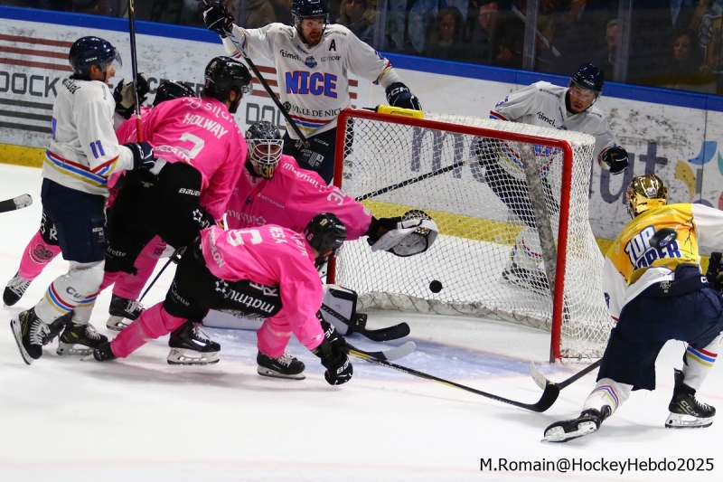 Photo hockey Ligue Magnus - Ligue Magnus  : 7ème journée : Rouen vs Nice - Rouen au bout du bout.
