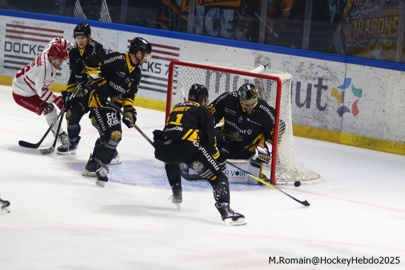 Photo hockey Ligue Magnus - Ligue Magnus  : 9ème journée : Rouen vs Briançon  - Rouen s