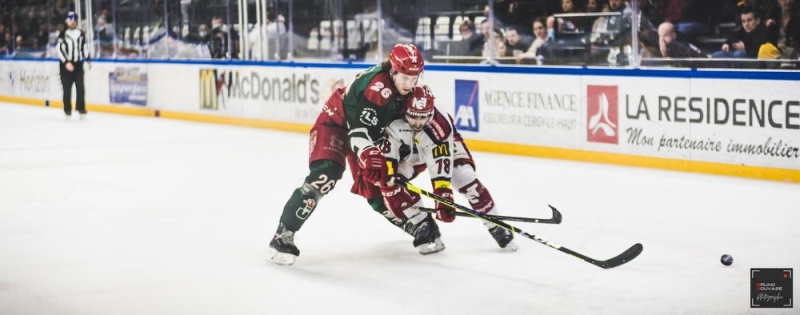 Photo hockey Ligue Magnus - Ligue Magnus - 1/2 finale match 3 : Cergy-Pontoise vs Grenoble  - Héroïques, les Jokers renversent les Brûleurs de loups