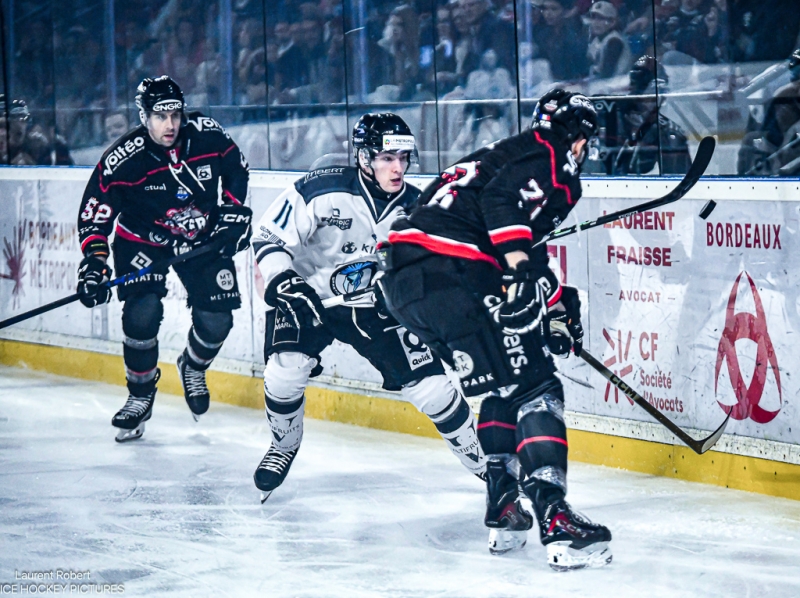 Photo hockey Ligue Magnus - Ligue Magnus - 1/4 de Finale - Match 1 : Bordeaux vs Marseille - Bordeaux ouvre les hostilités aux tirs aux buts !