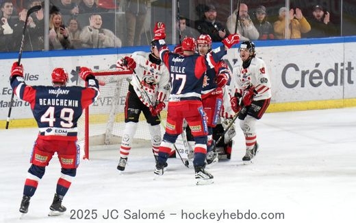 Photo hockey Ligue Magnus - Ligue Magnus - 1/4 de Finale - Match 1 : Grenoble  vs Nice - Hiérarchie difficilement respectée