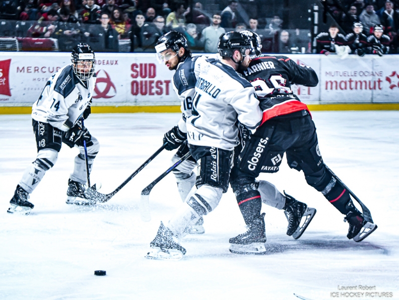 Photo hockey Ligue Magnus - Ligue Magnus - 1/4 de Finale - Match 2 : Bordeaux vs Marseille - Bordeaux empoche le 2ème round