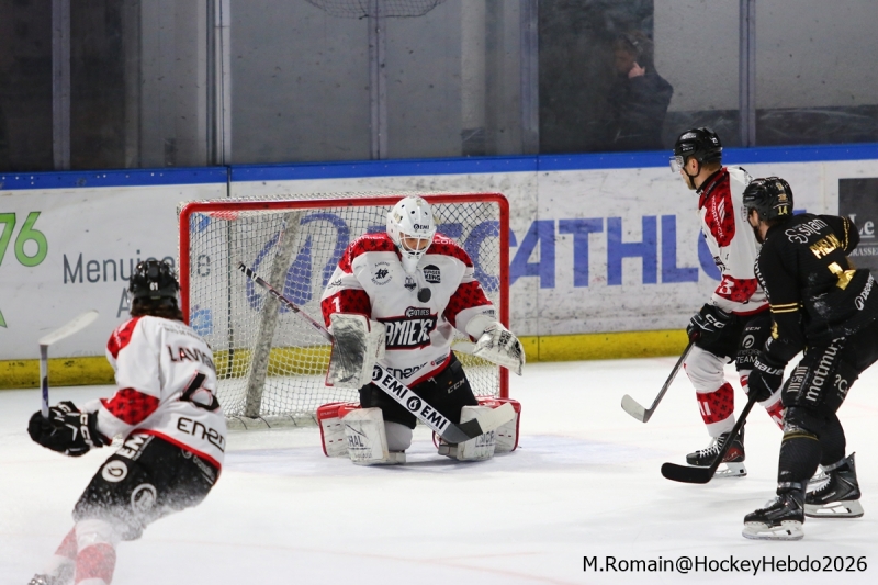 Photo hockey Ligue Magnus - Ligue Magnus - 1/4 de Finale - Match 2 : Rouen vs Amiens  - Amiens réveille les vieux démons rouennais