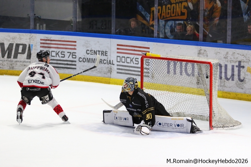 Photo hockey Ligue Magnus - Ligue Magnus - 1/4 de Finale - Match 2 : Rouen vs Amiens  - Amiens réveille les vieux démons rouennais