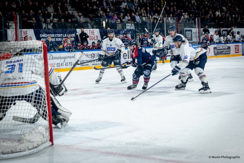 Photo hockey Ligue Magnus - Ligue Magnus - 1/4 de Finale - Match 5 : Angers vs Nice - Nice empoche le cinquième round ! Photo hockey Ligue Magnus - Ligue Magnus - 1/4 de Finale - Match 5 : Angers vs Nice - Nice empoche le cinquième round !