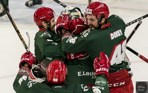 Photo hockey Ligue Magnus - Ligue Magnus : 1/4 de Finale - Match 6 : Cergy-Pontoise vs Angers  - PO : Cergy crée la sensation et file en demi-finale aux dépens d’Angers