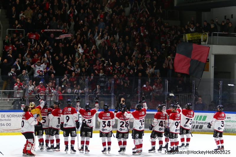 Photo hockey Ligue Magnus - Ligue Magnus - 1/4 de Finale - Match 7 : Rouen vs Amiens - Les Gothiques s’offrent une demi-finale Photo hockey Ligue Magnus - Ligue Magnus - 1/4 de Finale - Match 7 : Rouen vs Amiens - Les Gothiques s’offrent une demi-finale