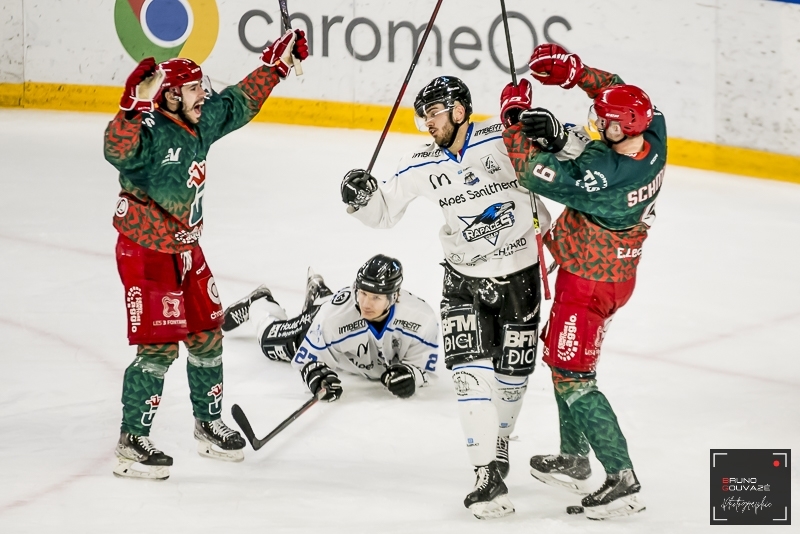 Photo hockey Ligue Magnus - Ligue Magnus - 1/4 finale match 1 : Cergy-Pontoise vs Gap  - Le Jokers ouvrent la série