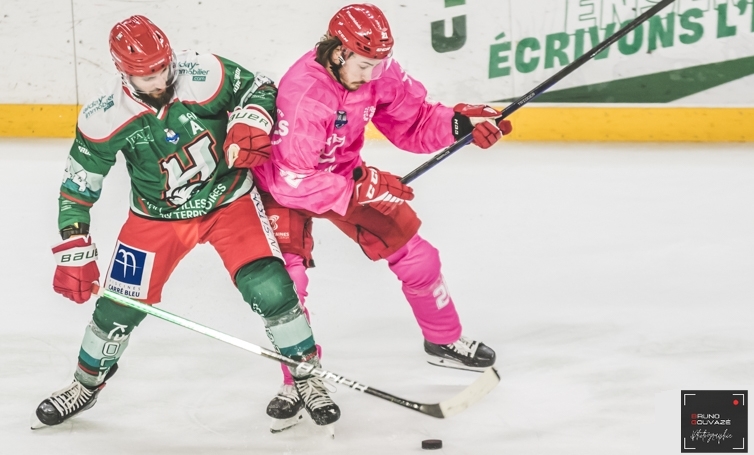 Photo hockey Ligue Magnus - Ligue Magnus : 10ème journée  : Cergy-Pontoise vs Anglet - Victoire dans la douleur pour Cergy