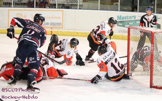 Photo hockey Ligue Magnus - Ligue Magnus : 10ème journée : Angers  vs Nice - Angers inflige un 5ème revers à Nice