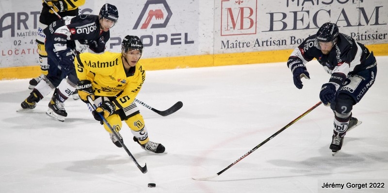 Photo hockey Ligue Magnus - Ligue Magnus : 10ème journée : Angers  vs Rouen - Pas de point pour les Ducs