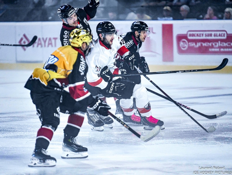 Photo hockey Ligue Magnus - Ligue Magnus : 10ème journée : Bordeaux vs Chamonix  - Victoire + blanchissage pour les Boxers 