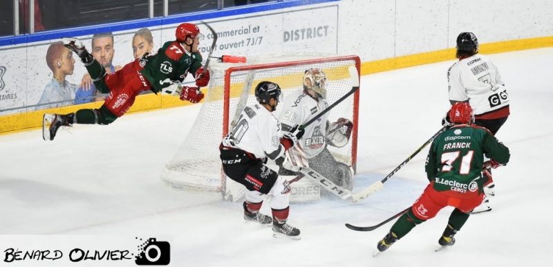 Photo hockey Ligue Magnus - Ligue Magnus : 10ème journée : Cergy-Pontoise vs Bordeaux - Les Boxers tombent sur un os