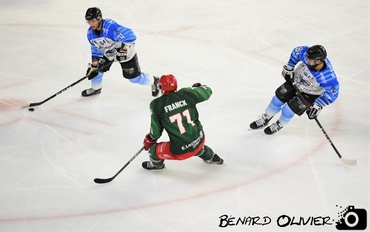 Photo hockey Ligue Magnus - Ligue Magnus : 10ème journée : Cergy-Pontoise vs Gap  - Les Rapaces hors de portée des Jokers.