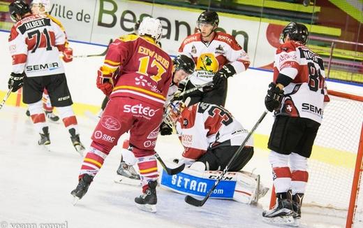 Photo hockey Ligue Magnus - Ligue Magnus : 10ème journée : Dijon  vs Chamonix / Morzine - L