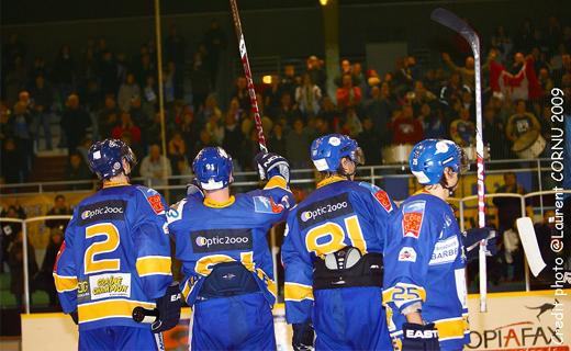 Photo hockey Ligue Magnus - Ligue Magnus : 10ème journée : Dijon  vs Villard-de-Lans - Un anniversaire pas comme les autres