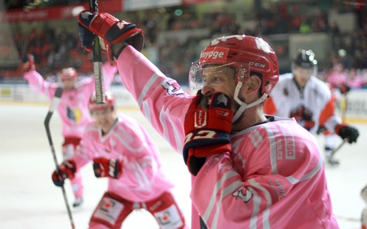 Photo hockey Ligue Magnus - Ligue Magnus : 10ème journée : Grenoble  vs Epinal  - Octobre rose à Pôle Sud