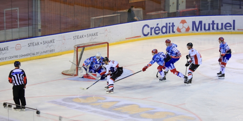 Photo hockey Ligue Magnus - Ligue Magnus : 10ème journée : Lyon vs Mulhouse - Mulhouse rend les armes