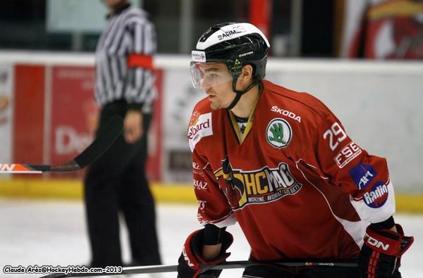 Photo hockey Ligue Magnus - Ligue Magnus : 10ème journée : Morzine-Avoriaz vs Angers  - Les Ducs maîtrisent