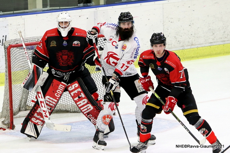 Photo hockey Ligue Magnus - Ligue Magnus : 10ème journée : Nice vs Amiens  - Des buts et du spectacle