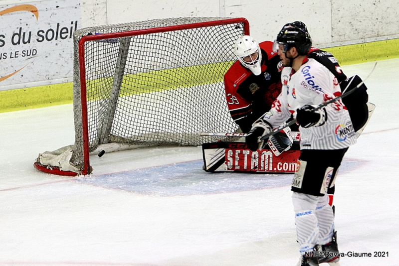 Photo hockey Ligue Magnus - Ligue Magnus : 10ème journée : Nice vs Amiens  - Des buts et du spectacle