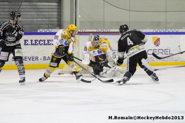 Photo hockey Ligue Magnus - Ligue Magnus : 10ème journée : Rouen vs Strasbourg  - Un Dragon puissance dix.