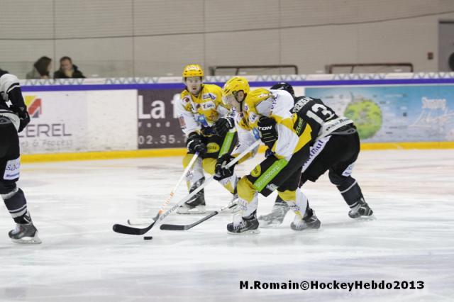 Photo hockey Ligue Magnus - Ligue Magnus : 10ème journée : Rouen vs Strasbourg  - Un Dragon puissance dix.