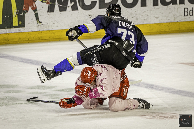 Photo hockey Ligue Magnus - Ligue Magnus : 10ème journée : Cergy-Pontoise vs Gap  - Les Jokers se libèrent en prolongation