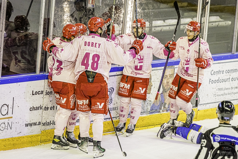 Photo hockey Ligue Magnus - Ligue Magnus : 10ème journée : Cergy-Pontoise vs Gap  - Les Jokers se libèrent en prolongation