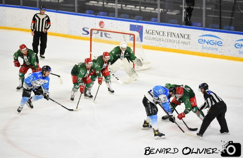 Photo hockey Ligue Magnus - Ligue Magnus : 10ème journée : Cergy-Pontoise vs Gap  - Les Rapaces hors de portée des Jokers.