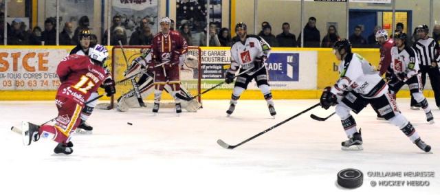 Photo hockey Ligue Magnus - Ligue Magnus : 10ème journée : Dijon  vs Amiens  - Le DHC dans un puits sans fond