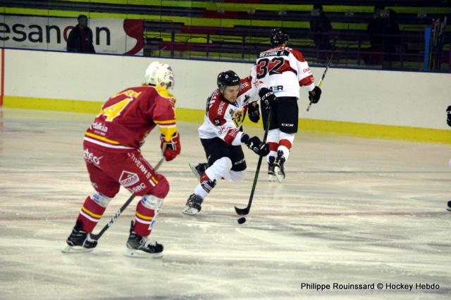 Photo hockey Ligue Magnus - Ligue Magnus : 10ème journée : Dijon  vs Chamonix / Morzine - L\