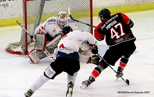 Photo hockey Ligue Magnus - Ligue Magnus : 10ème journée : Nice vs Amiens  - Des buts et du spectacle