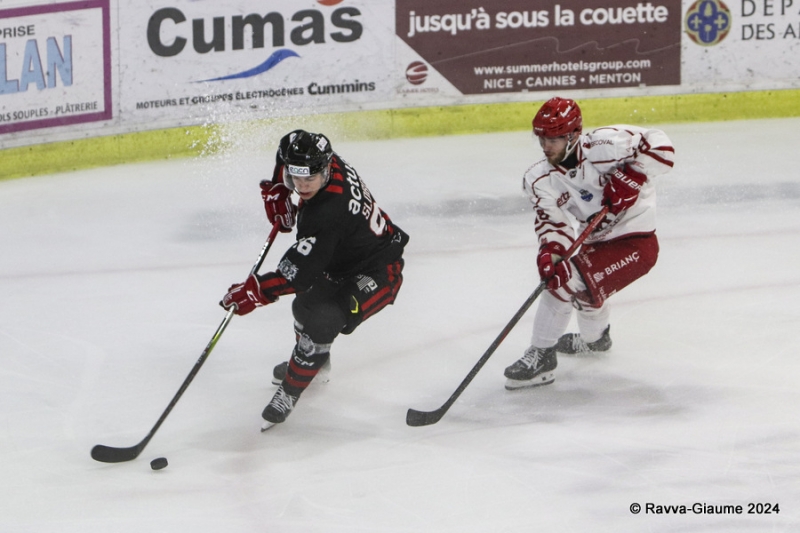 Photo hockey Ligue Magnus - Ligue Magnus : 10ème journée : Nice vs Briançon  - Victoire de Nice face à Briançon