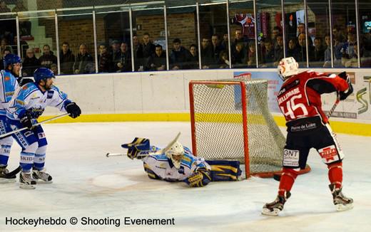 Photo hockey Ligue Magnus - Ligue Magnus : 11ème journée  : Angers  vs Villard-de-Lans - Angers confirme son rang