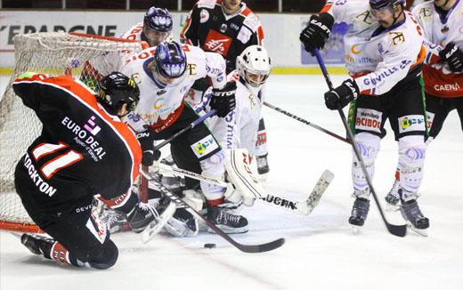 Photo hockey Ligue Magnus - Ligue Magnus : 11ème journée : Amiens  vs Caen  - Reportage photo